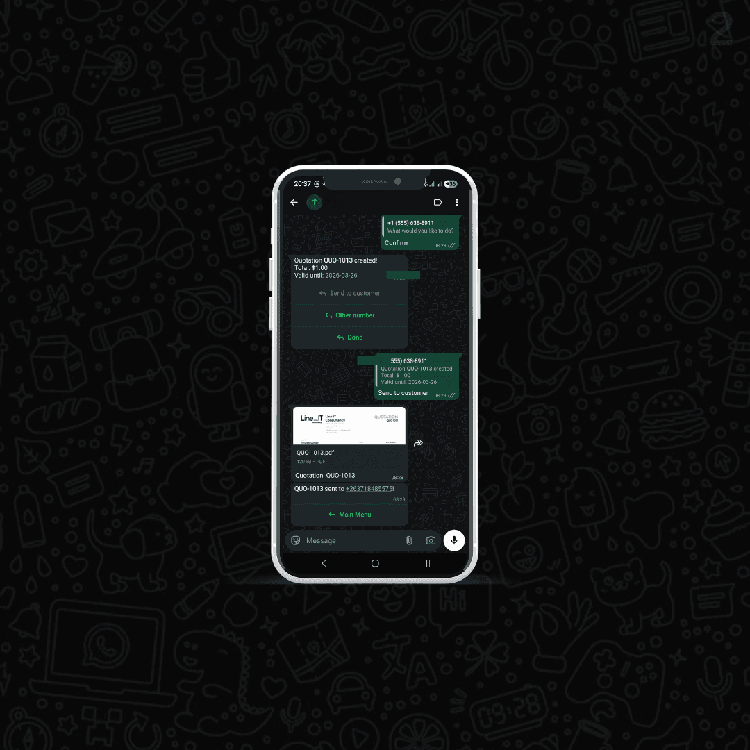 WhatsApp Is Your Storefront — Why Zimbabwean Businesses Need Order-to-Invoice via Chat